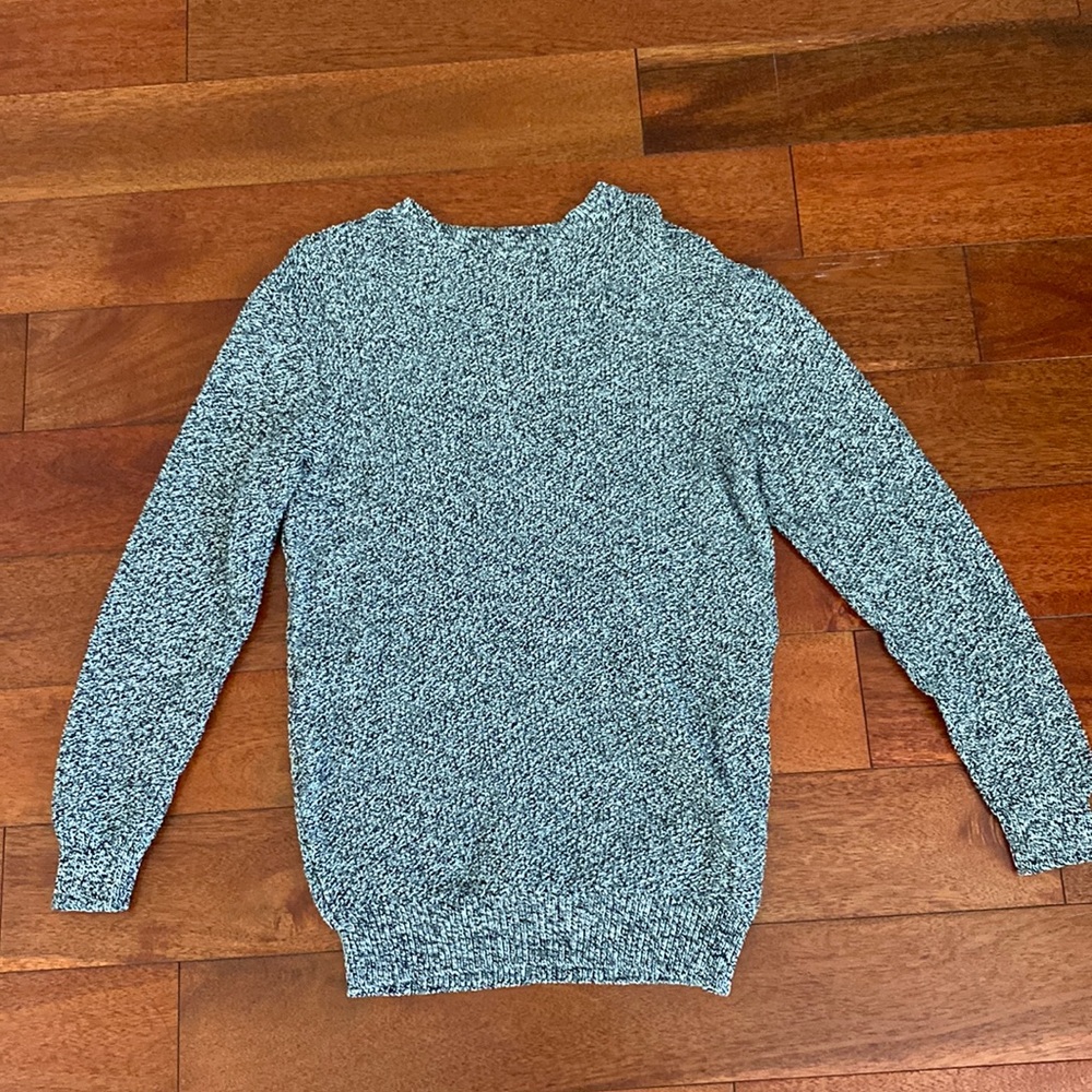 Zara Man Gray Knit Sweater
